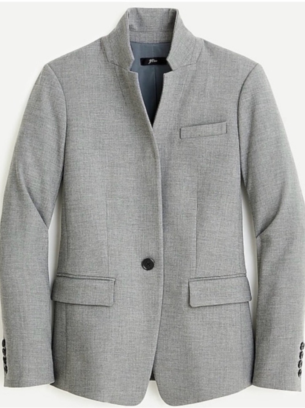 NWT J. Crew Gray Regent Blazer- size 16